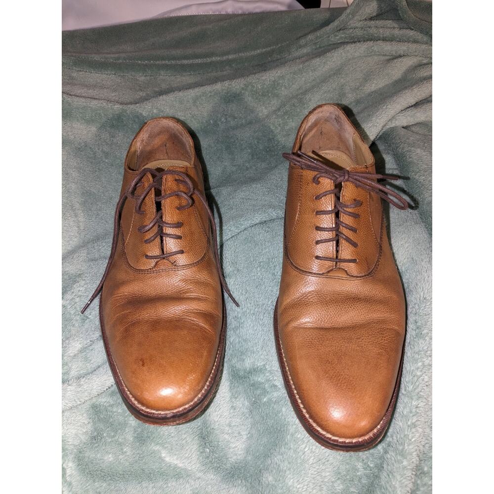 Cole Haan Grand.os Oxford Dress Shoes Men's Size 10 M Light Brown